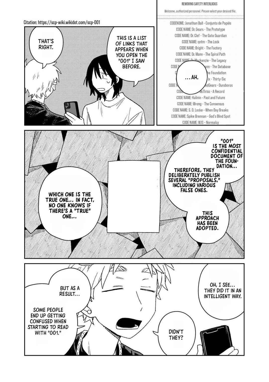 Page 8 Chapter 4 SCP tte Nan desu ka?
