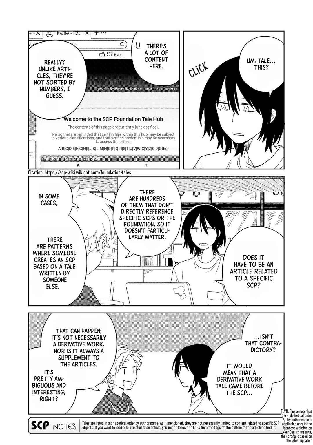 Page 14 Chapter 5 SCP tte Nan desu ka?