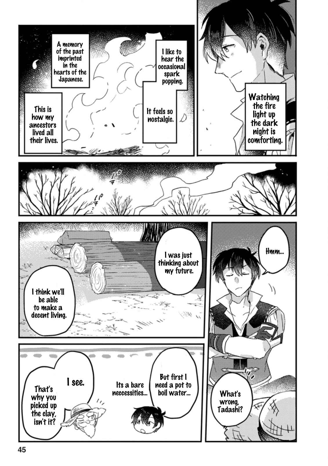 Page 10 Chapter 2.1 Kamigami no Kago de Seisan Kakumei ~Isekai no Katasumi de Mattari Slow Life Shi Tetara, Naze ka Tasaina Jinzai ga Atsumatte Saikyou Kokka ga Dekitemashita~