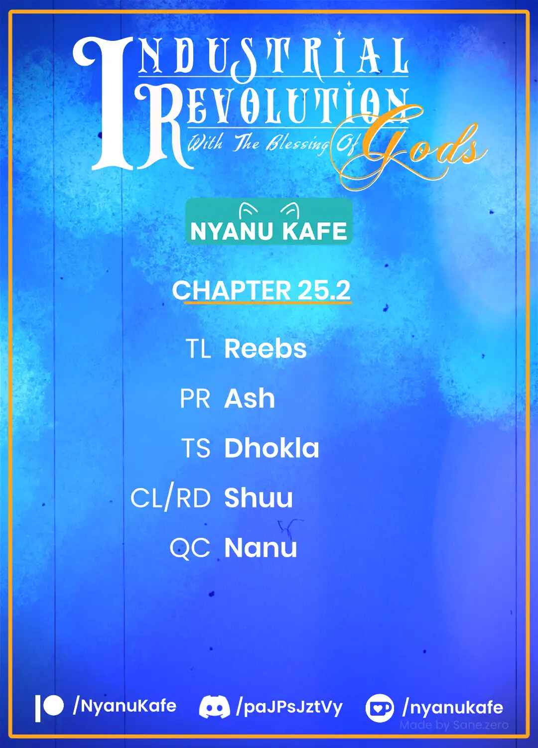 Page 1 Chapter 25.2 Kamigami no Kago de Seisan Kakumei ~Isekai no Katasumi de Mattari Slow Life Shi Tetara, Naze ka Tasaina Jinzai ga Atsumatte Saikyou Kokka ga Dekitemashita~