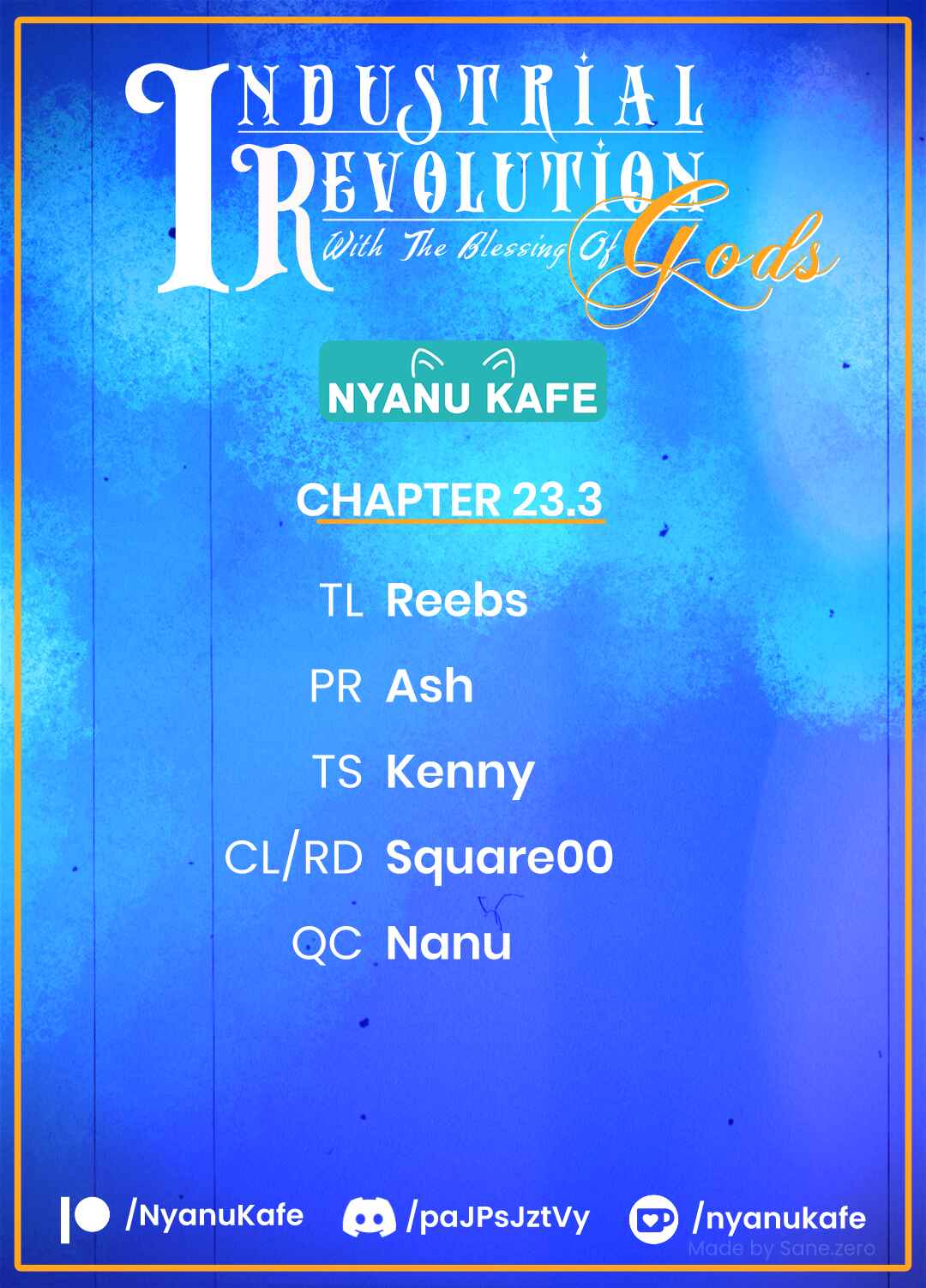 Page 1 Chapter 23.3 Kamigami no Kago de Seisan Kakumei ~Isekai no Katasumi de Mattari Slow Life Shi Tetara, Naze ka Tasaina Jinzai ga Atsumatte Saikyou Kokka ga Dekitemashita~