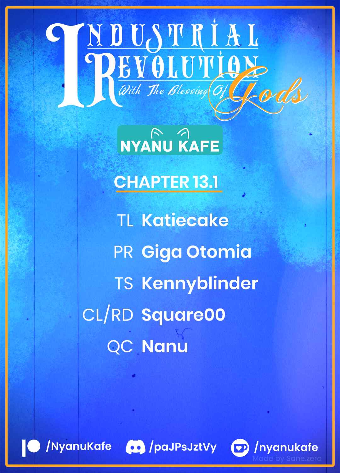 Page 1 Chapter 13.1 Kamigami no Kago de Seisan Kakumei ~Isekai no Katasumi de Mattari Slow Life Shi Tetara, Naze ka Tasaina Jinzai ga Atsumatte Saikyou Kokka ga Dekitemashita~