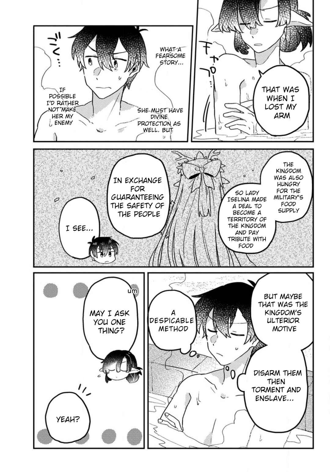 Page 4 Chapter 7.3 Kamigami no Kago de Seisan Kakumei ~Isekai no Katasumi de Mattari Slow Life Shi Tetara, Naze ka Tasaina Jinzai ga Atsumatte Saikyou Kokka ga Dekitemashita~