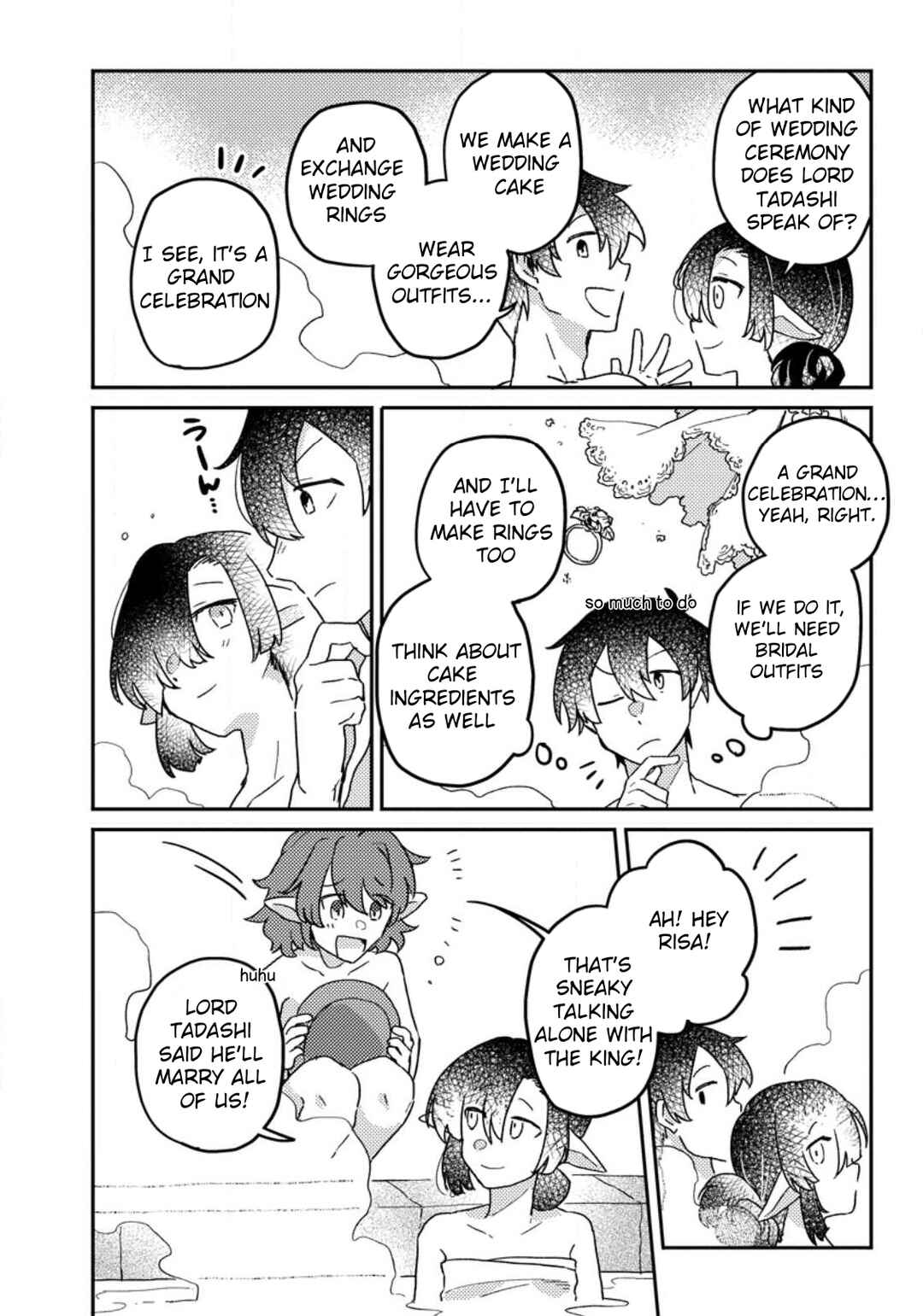 Page 8 Chapter 7.3 Kamigami no Kago de Seisan Kakumei ~Isekai no Katasumi de Mattari Slow Life Shi Tetara, Naze ka Tasaina Jinzai ga Atsumatte Saikyou Kokka ga Dekitemashita~