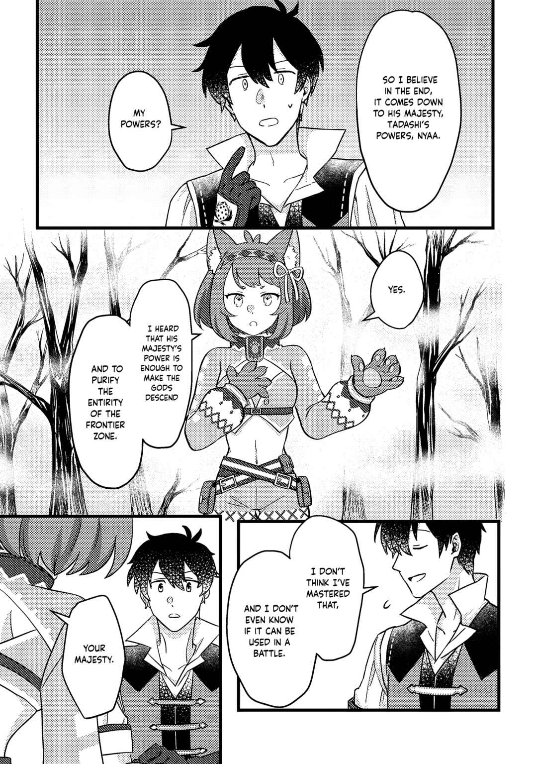 Page 8 Chapter 10.2 Kamigami no Kago de Seisan Kakumei ~Isekai no Katasumi de Mattari Slow Life Shi Tetara, Naze ka Tasaina Jinzai ga Atsumatte Saikyou Kokka ga Dekitemashita~