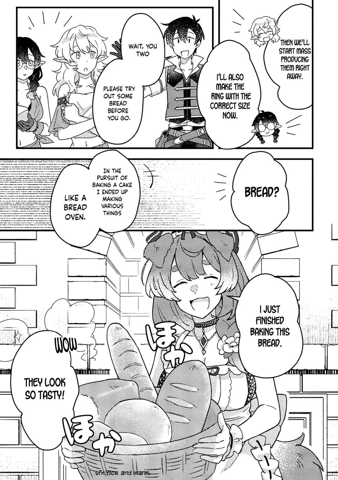Page 6 Chapter 8.2 Kamigami no Kago de Seisan Kakumei ~Isekai no Katasumi de Mattari Slow Life Shi Tetara, Naze ka Tasaina Jinzai ga Atsumatte Saikyou Kokka ga Dekitemashita~