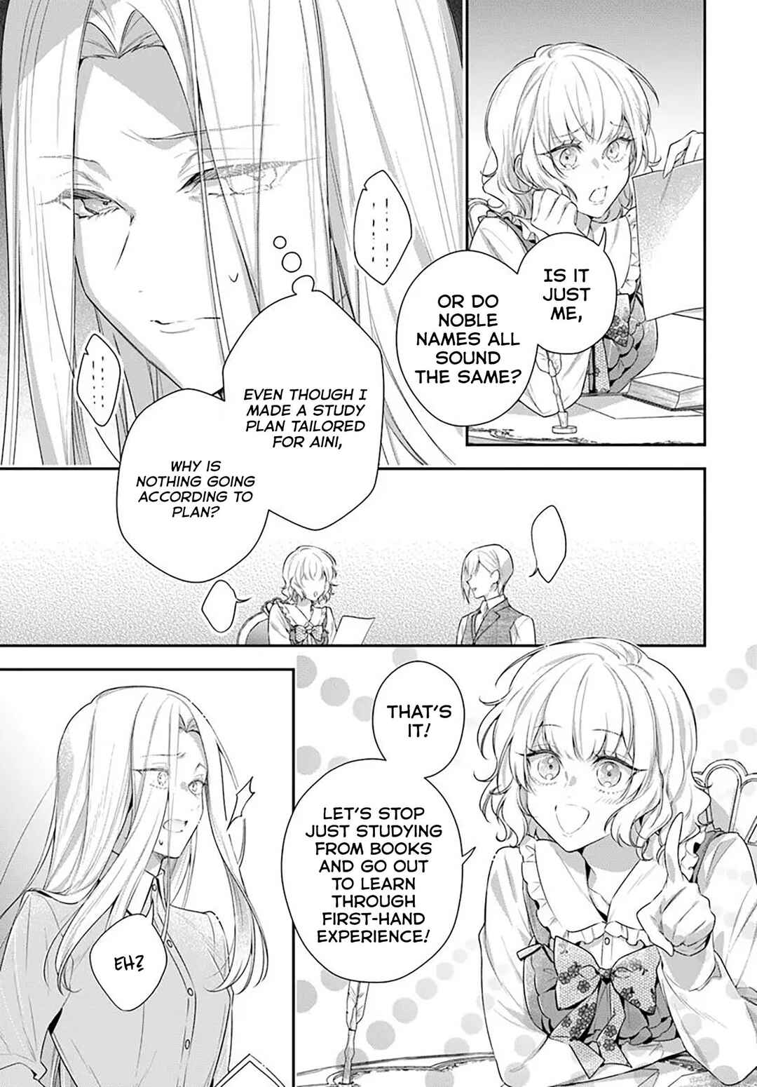 Page 6 Chapter 8.1 Akuyaku Reijoutachi wa Yuruganai