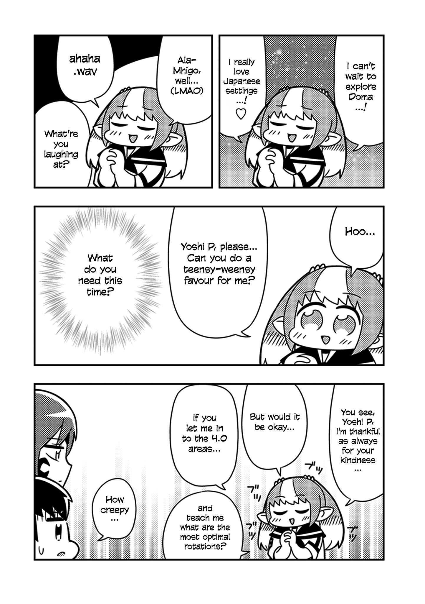 Page 12 Chapter 5 Final Fantasy XIV - Lalafell-sensei Will Teach You!