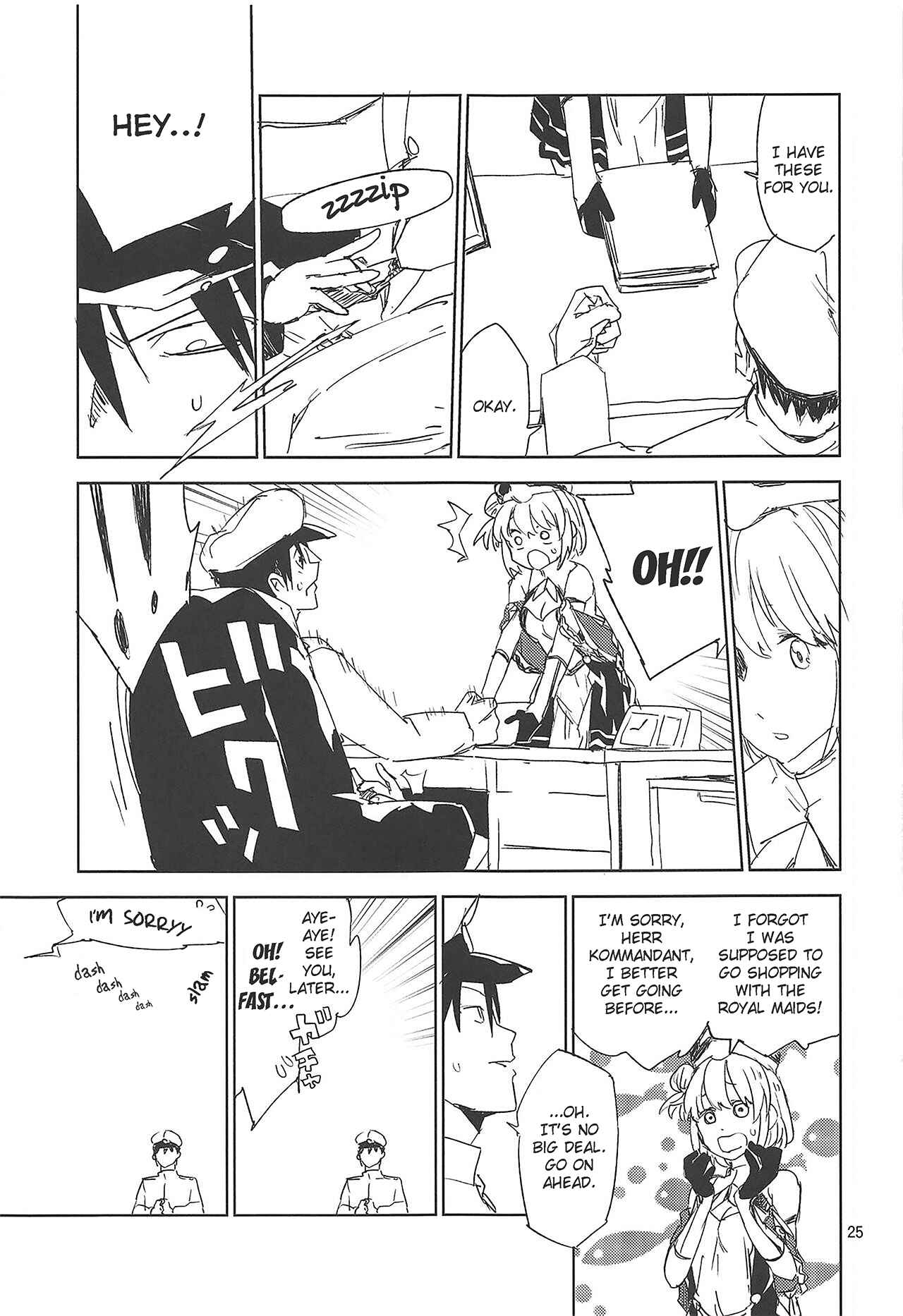 Page 24 Chapter Unknown_0bbb Azur Lane - NNTR (Doujinshi)