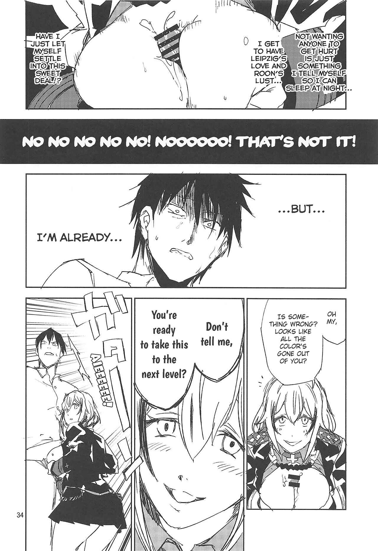 Page 33 Chapter Unknown_0bbb Azur Lane - NNTR (Doujinshi)