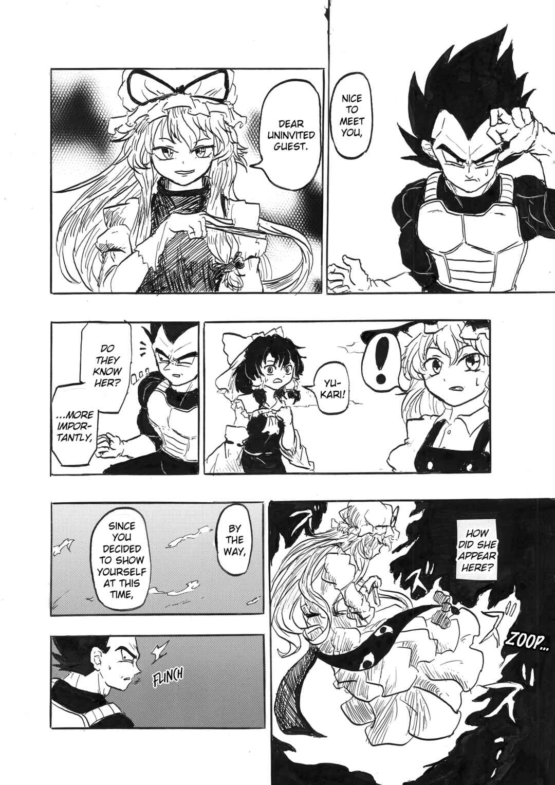 Page 2 Chapter 3 Touhou & Dragon Ball - EAST VEGETA (Doujinshi)