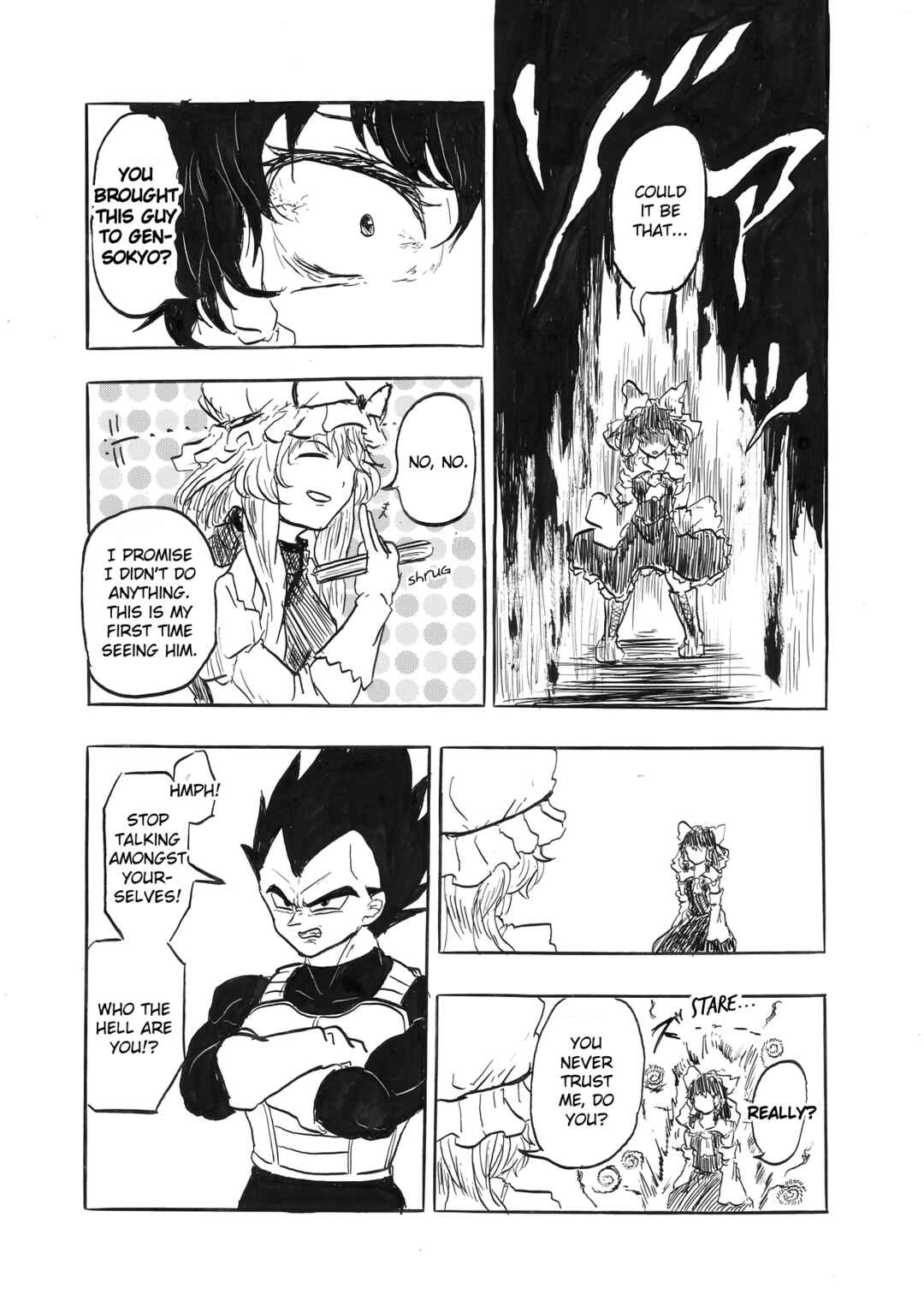 Page 3 Chapter 3 Touhou & Dragon Ball - EAST VEGETA (Doujinshi)
