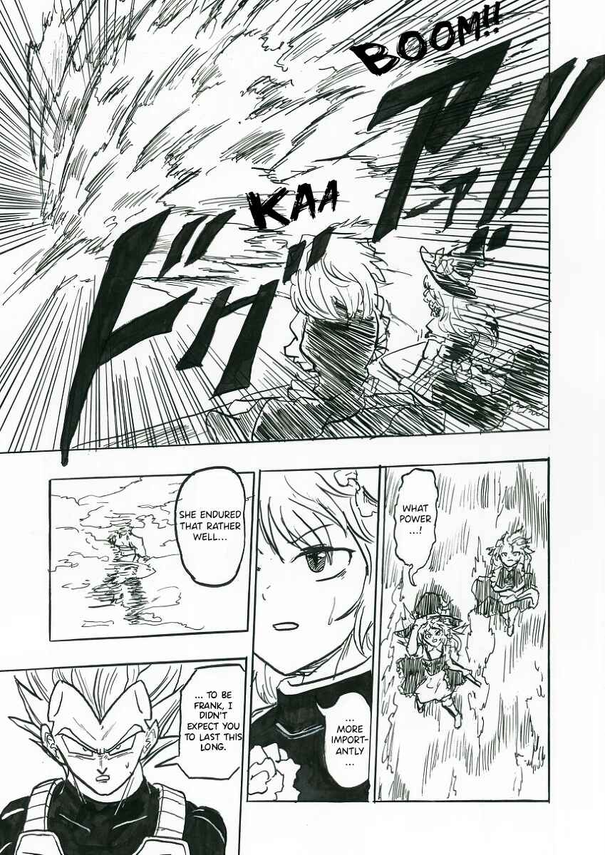 Page 9 Chapter 7 Touhou & Dragon Ball - EAST VEGETA (Doujinshi)
