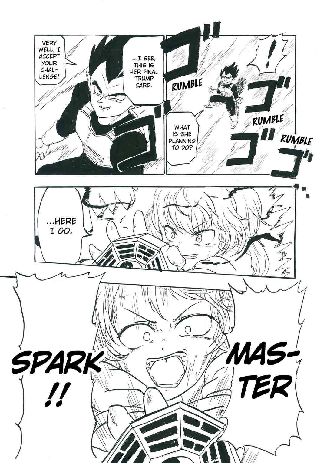 Page 10 Chapter 2 Touhou & Dragon Ball - EAST VEGETA (Doujinshi)