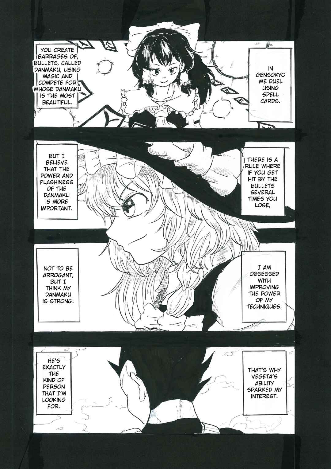 Page 2 Chapter 2 Touhou & Dragon Ball - EAST VEGETA (Doujinshi)