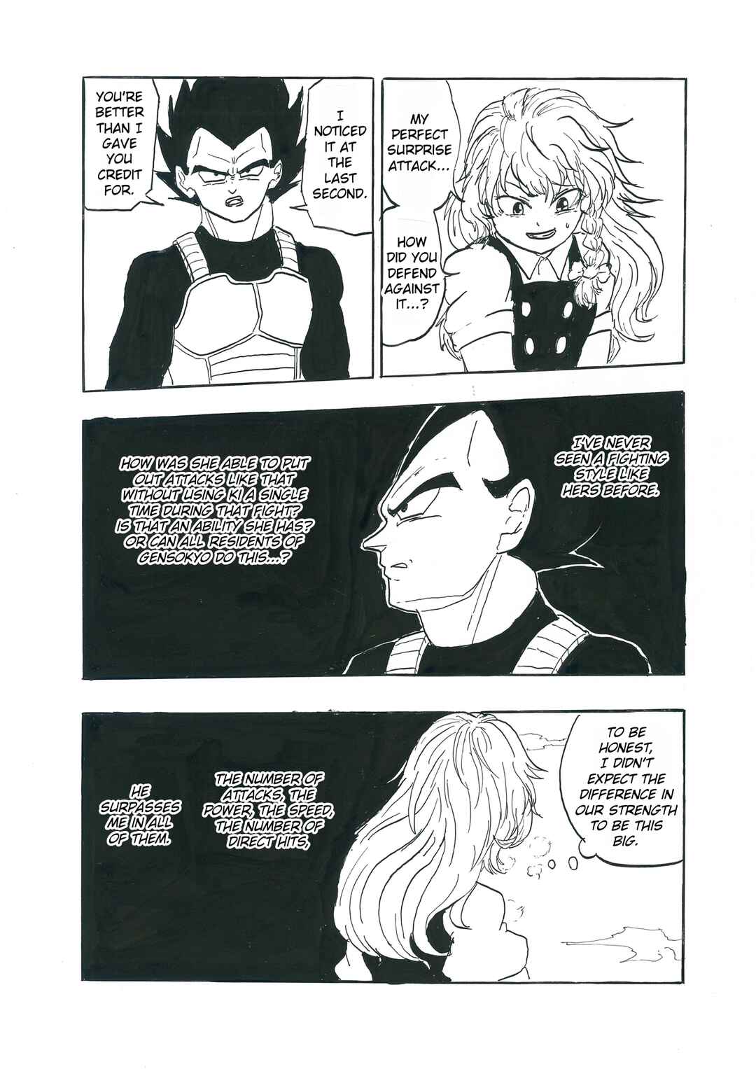 Page 8 Chapter 2 Touhou & Dragon Ball - EAST VEGETA (Doujinshi)
