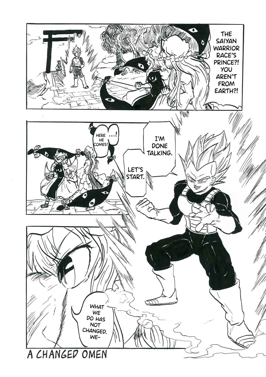 Page 3 Chapter 5 Touhou & Dragon Ball - EAST VEGETA (Doujinshi)
