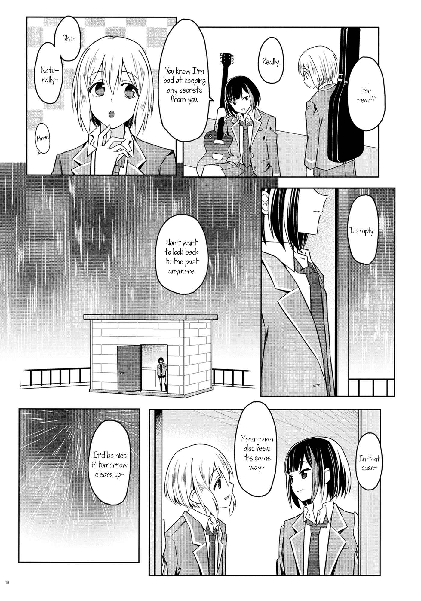 Page 15 Chapter Unknown_90cd BanG Dream! -  If Tomorrow Clears Up (Doujinshi)