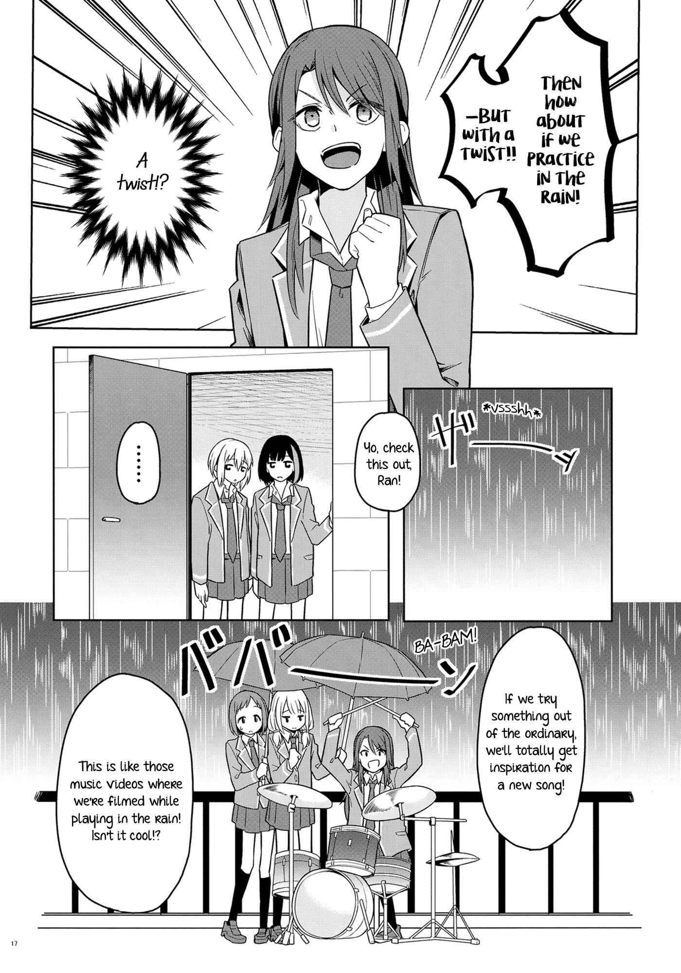 Page 17 Chapter Unknown_90cd BanG Dream! -  If Tomorrow Clears Up (Doujinshi)