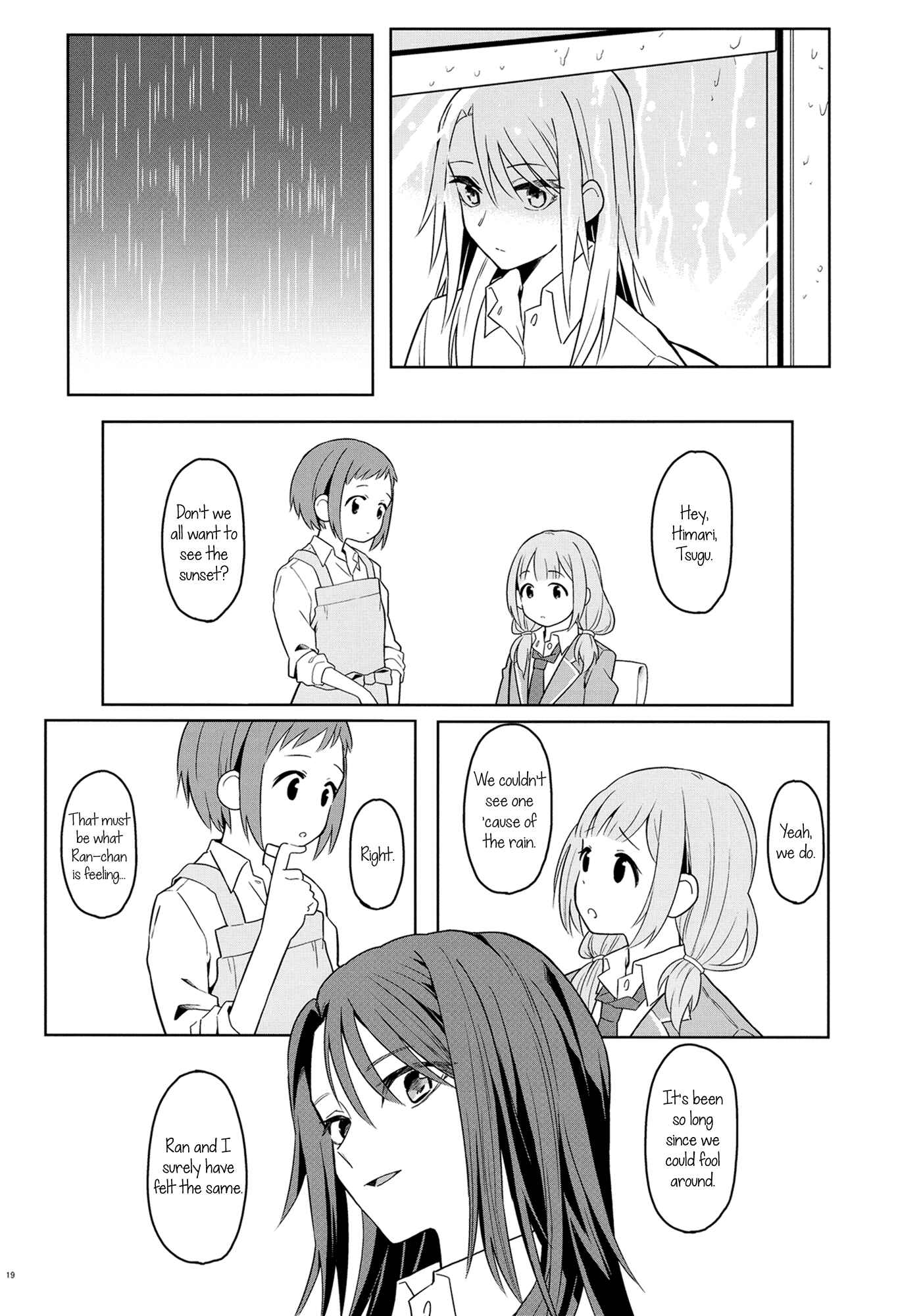 Page 19 Chapter Unknown_90cd BanG Dream! -  If Tomorrow Clears Up (Doujinshi)