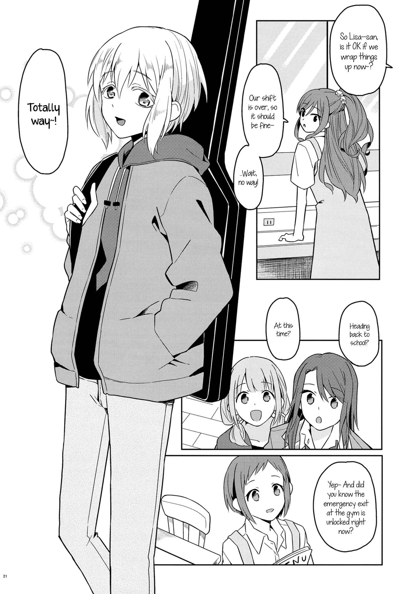 Page 21 Chapter Unknown_90cd BanG Dream! -  If Tomorrow Clears Up (Doujinshi)
