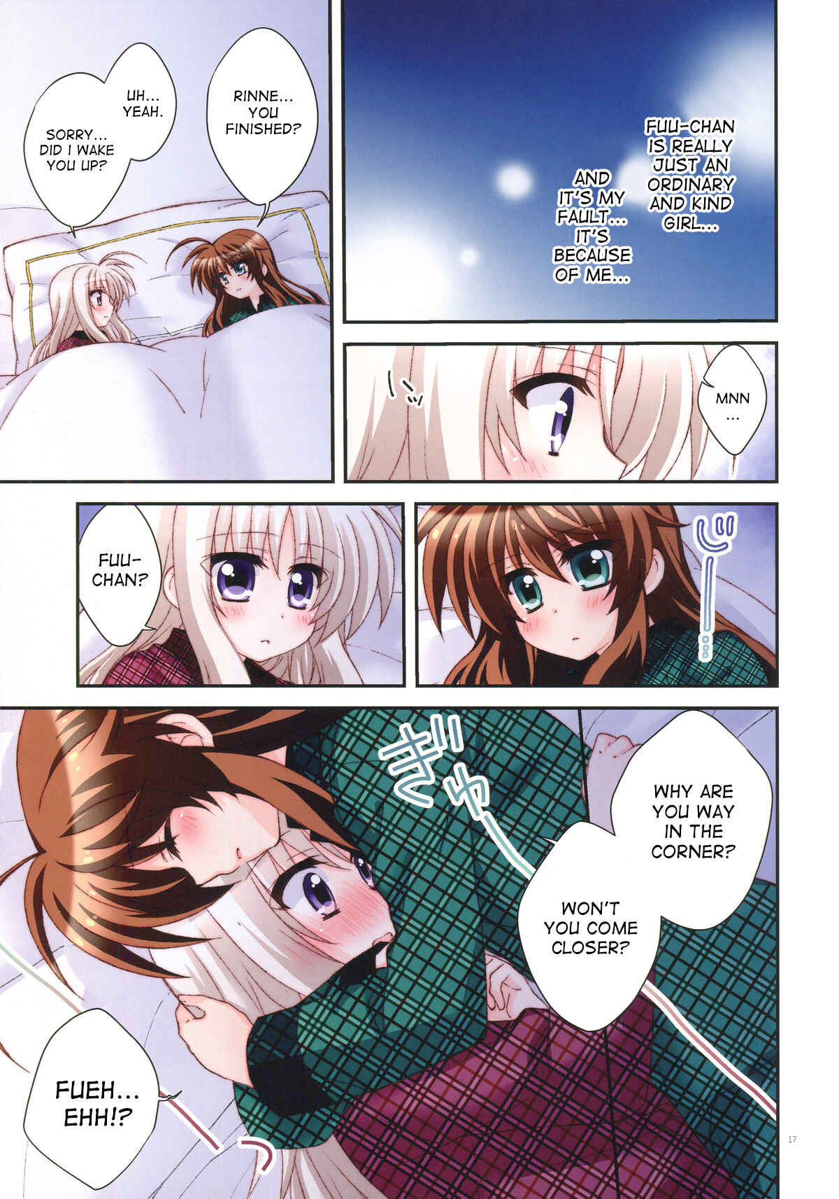 Page 16 Chapter Unknown_561c Mahou Shoujo Lyrical Nanoha - Fu-Rin Box-ing (Doujinshi)