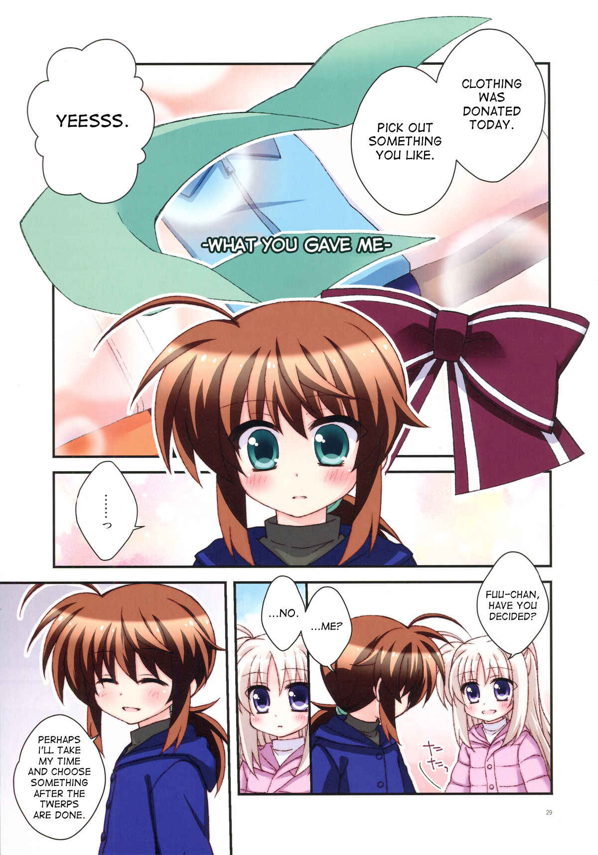 Page 28 Chapter Unknown_561c Mahou Shoujo Lyrical Nanoha - Fu-Rin Box-ing (Doujinshi)