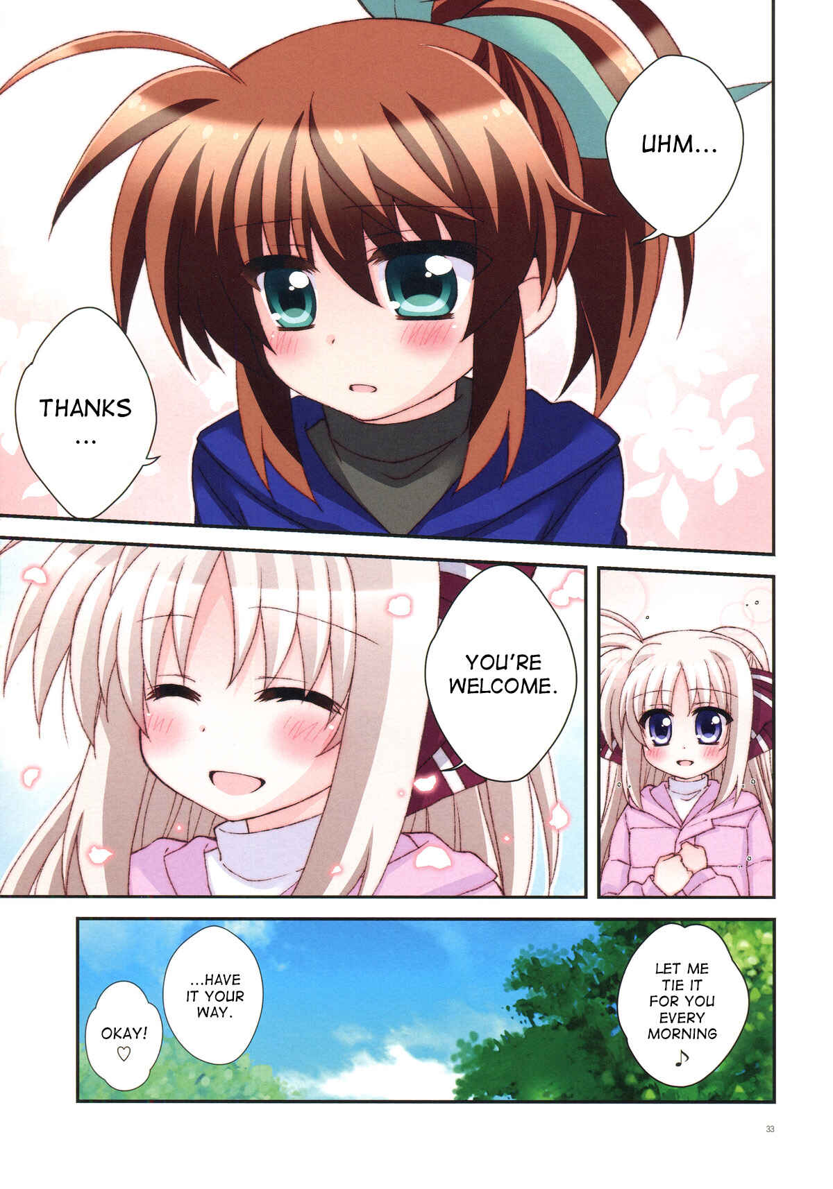 Page 32 Chapter Unknown_561c Mahou Shoujo Lyrical Nanoha - Fu-Rin Box-ing (Doujinshi)