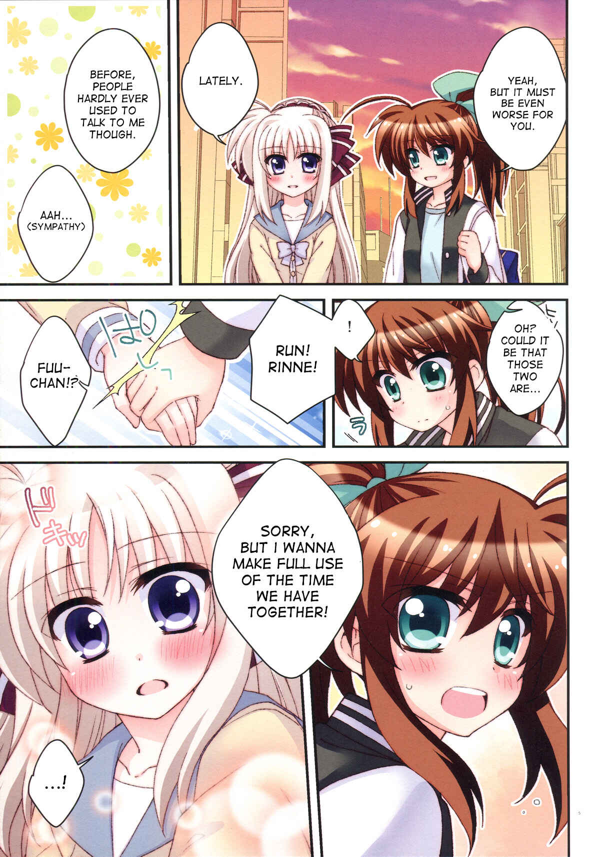 Page 4 Chapter Unknown_561c Mahou Shoujo Lyrical Nanoha - Fu-Rin Box-ing (Doujinshi)