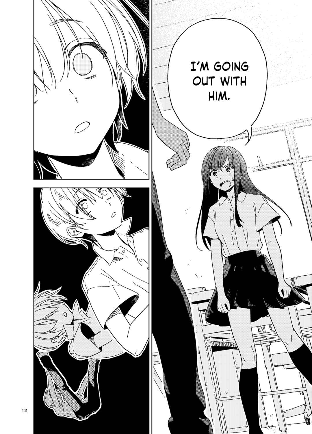 Page 12 Chapter Unknown_acf5 Futsuu no Danshi ni Kokuhaku Shitara Yosougai no Hannou ga Kaettekita Hanashi