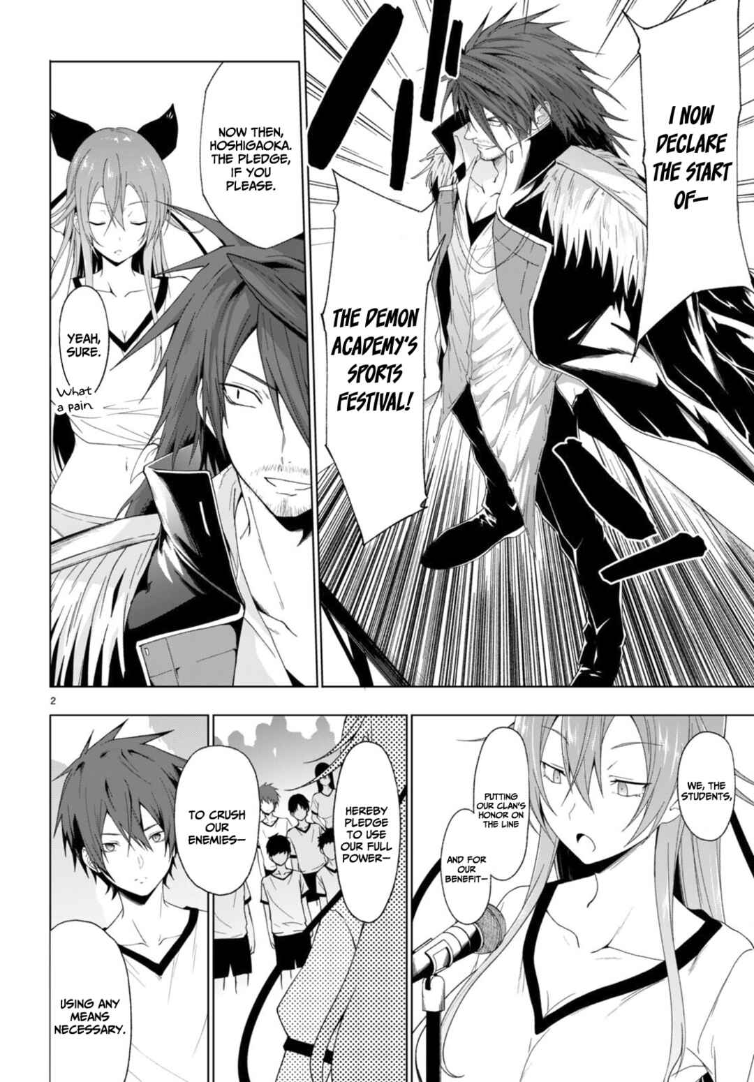 Page 3 Chapter 37 Maou Gakuen no Hangyakusha