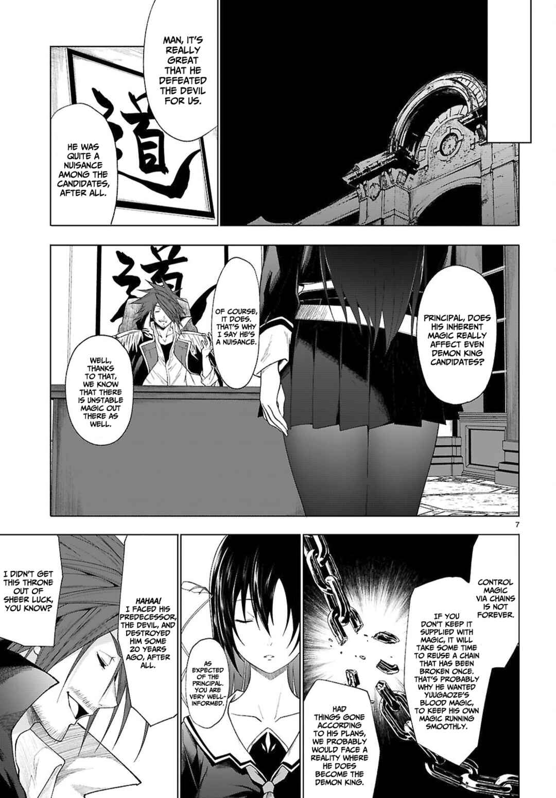 Page 8 Chapter 47 Maou Gakuen no Hangyakusha