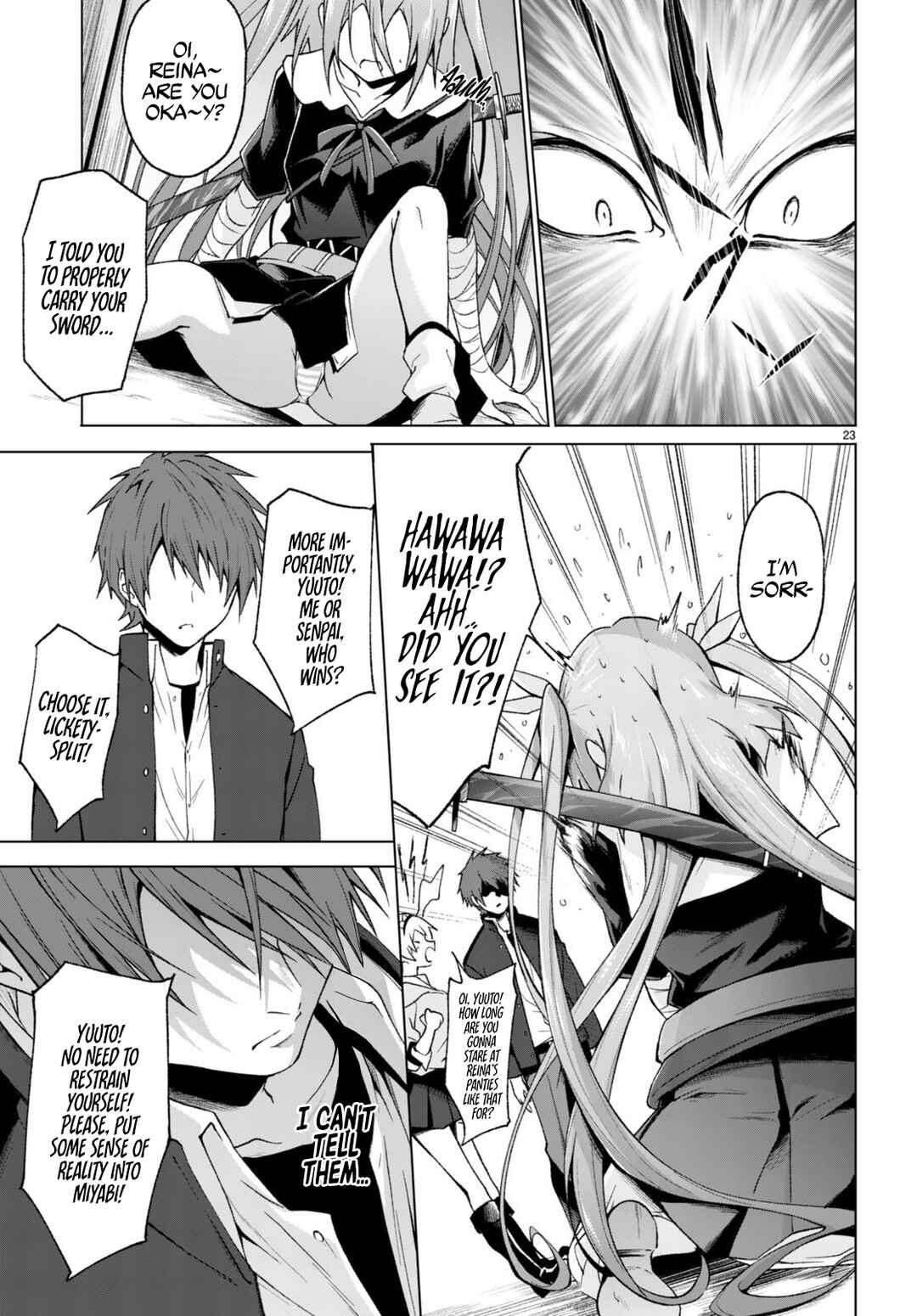 Page 23 Chapter 26 Maou Gakuen no Hangyakusha