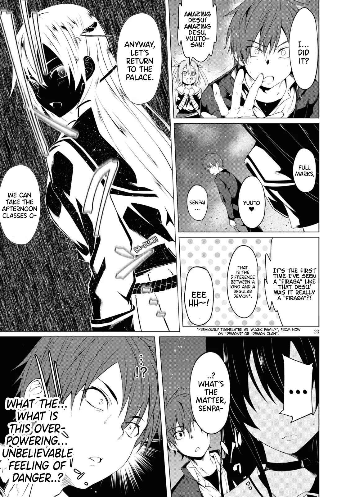 Page 23 Chapter 6 Maou Gakuen no Hangyakusha