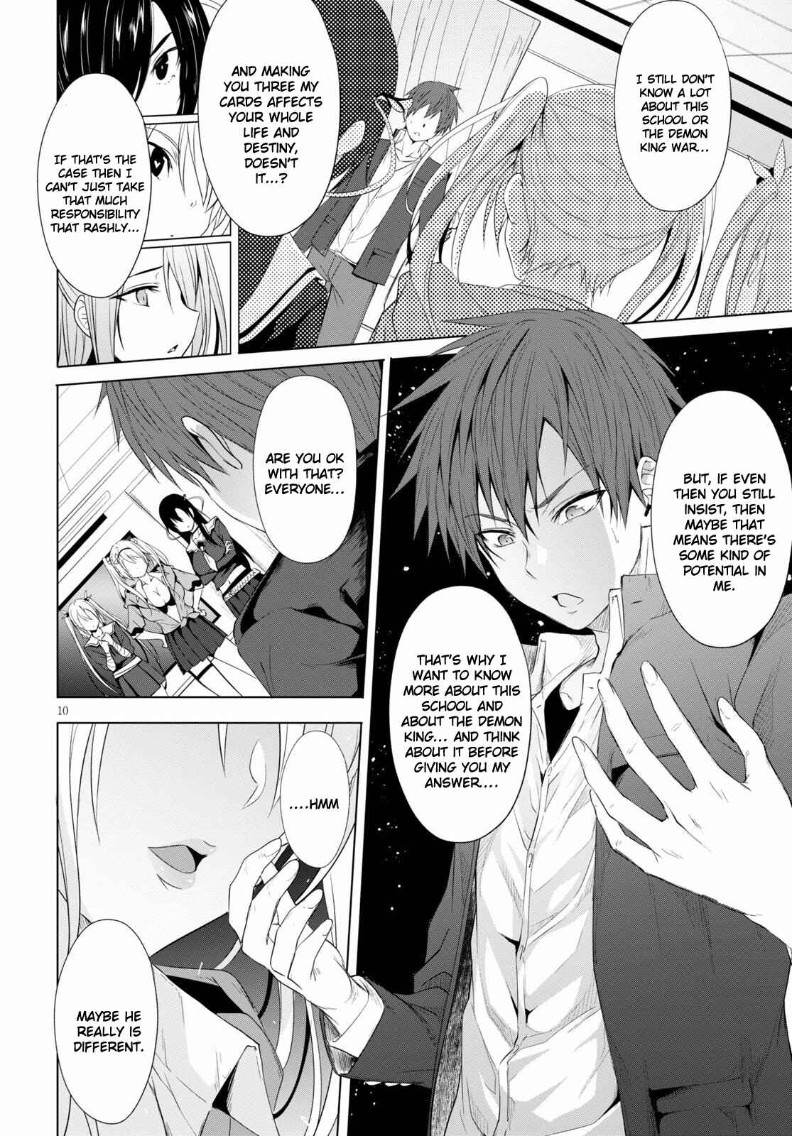 Page 11 Chapter 3 Maou Gakuen no Hangyakusha