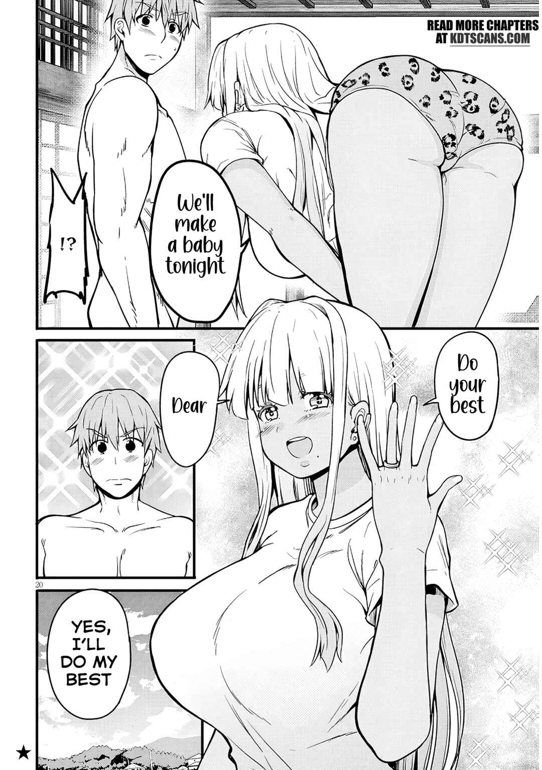 Page 21 Chapter 12 Inaka no Kuro Gal JK to Kekkon Shimashita