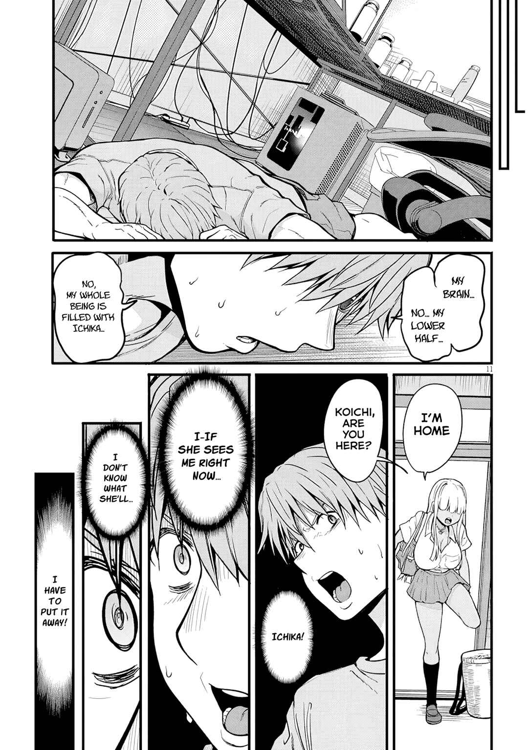 Page 11 Chapter 13 Inaka no Kuro Gal JK to Kekkon Shimashita