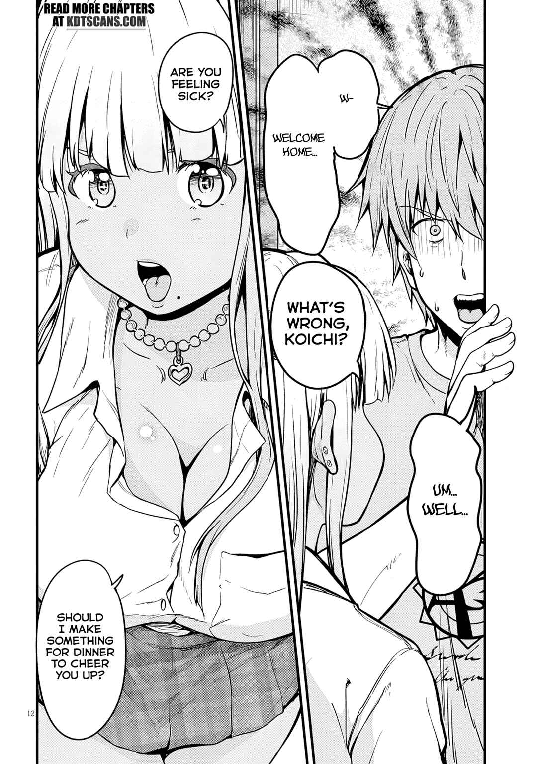 Page 12 Chapter 13 Inaka no Kuro Gal JK to Kekkon Shimashita