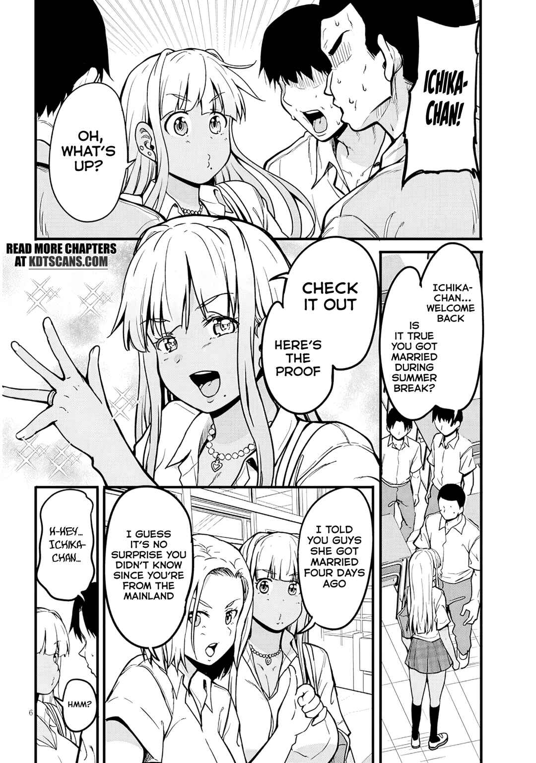 Page 7 Chapter 13 Inaka no Kuro Gal JK to Kekkon Shimashita