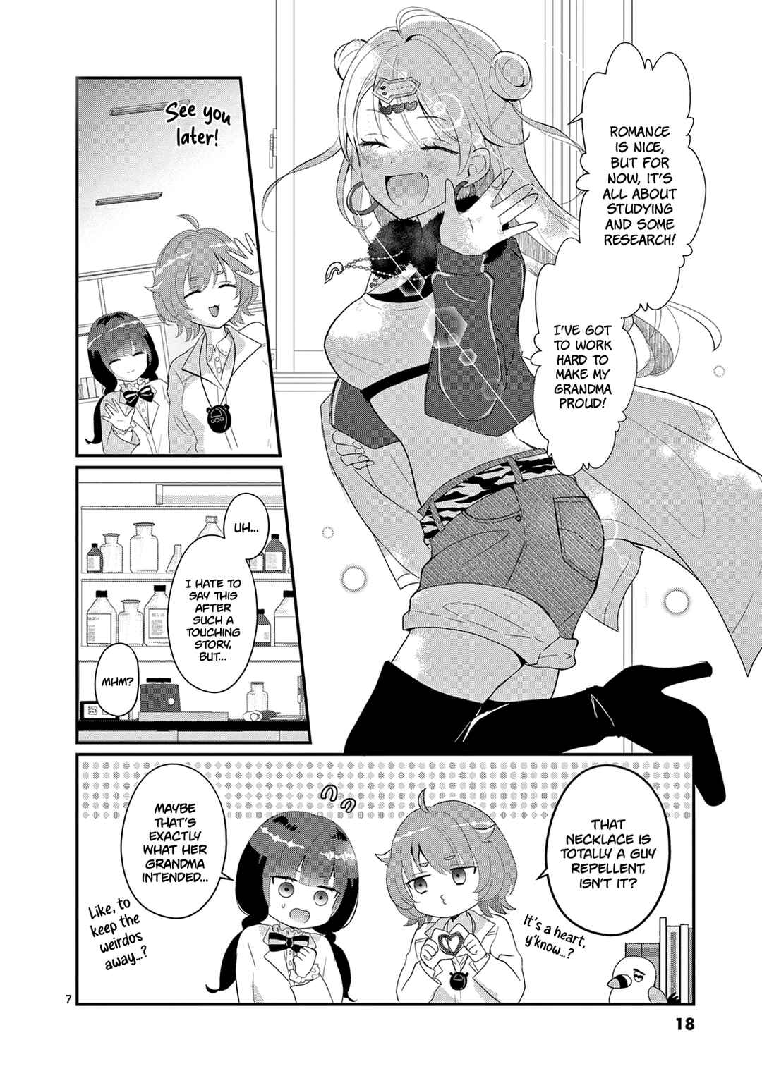 Page 8 Chapter 2 Lalalab☆ ~Gal to Kagaku to Seishun to!~