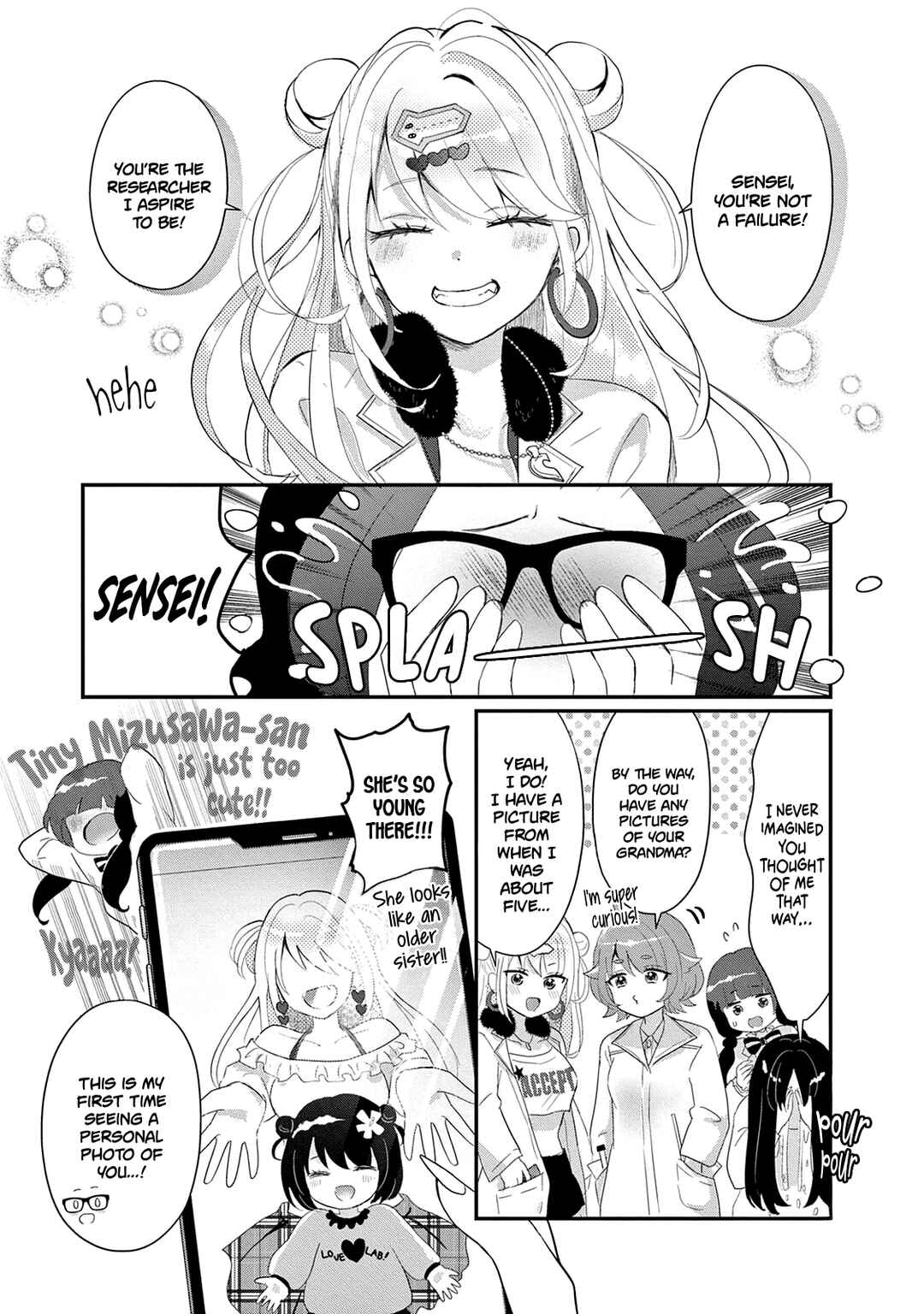 Page 8 Chapter 4 Lalalab☆ ~Gal to Kagaku to Seishun to!~