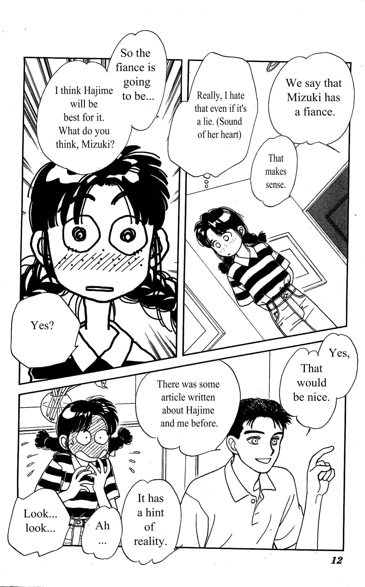 Page 12 Chapter 40 Hajime-chan is No. 1!