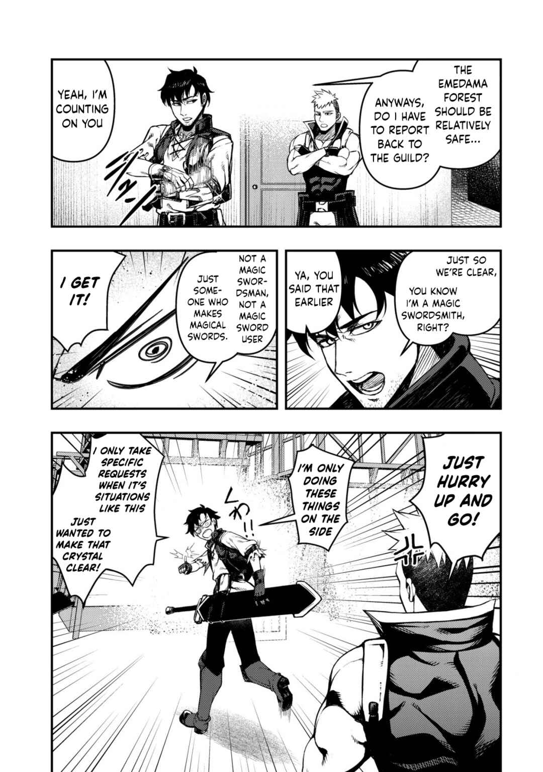 Page 18 Chapter 1 Maken Gishi Bacchus ~Shinken wo Mezasu Tenseisha wa, Kutte Nonde Tsukutte Sugosu~