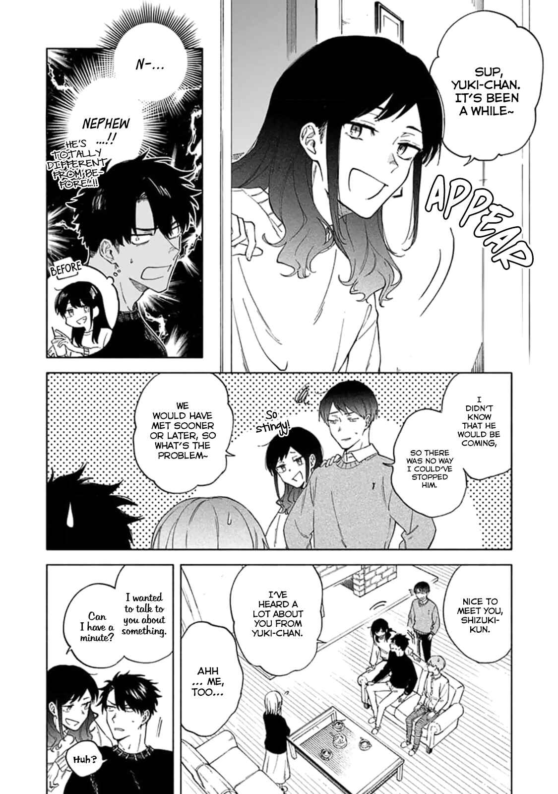 Page 8 Chapter 11 Iki Dekinai no wa Kimi no Sei
