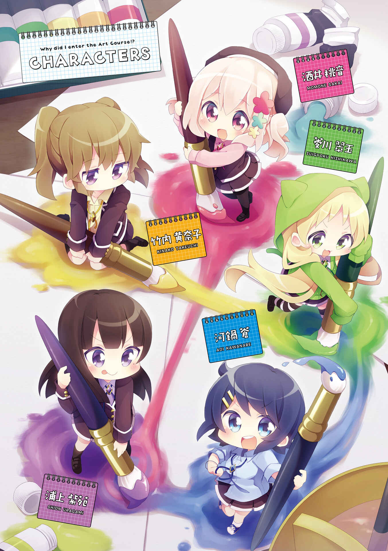 Page 7 Chapter 0 Doushite Watashi ga Bijutsuka ni!?