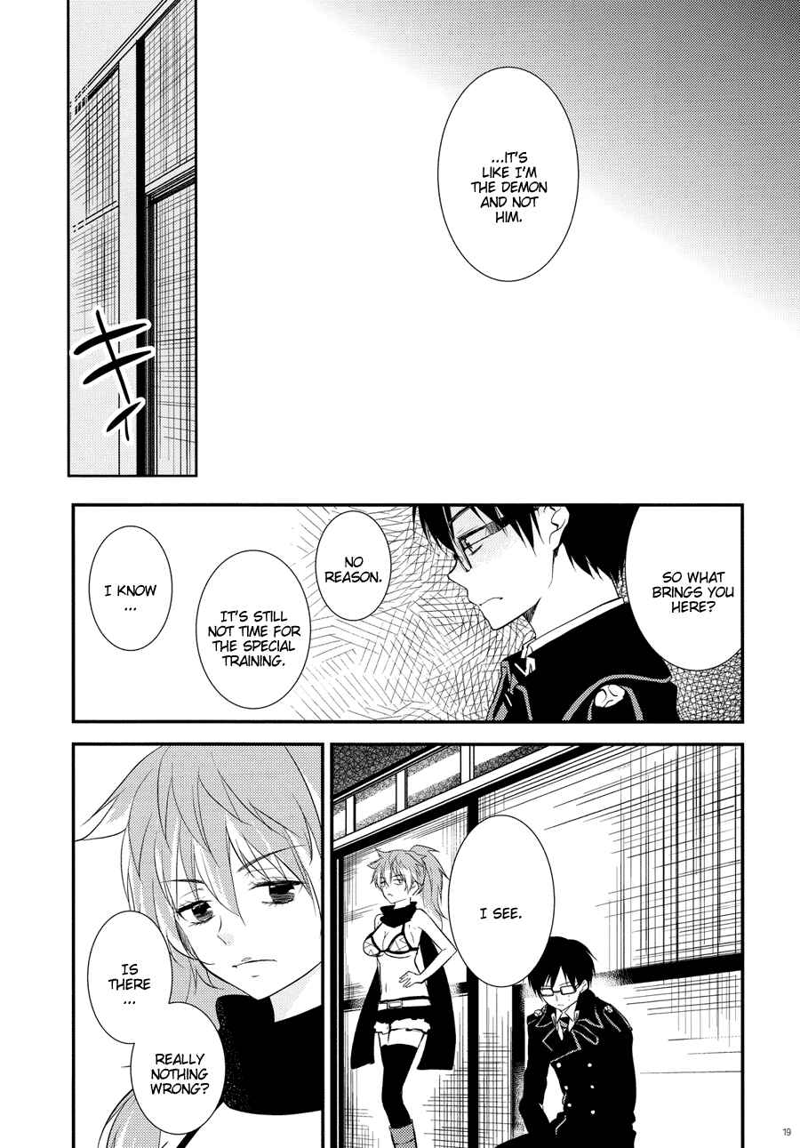 Page 19 Chapter Unknown_7a82 Ao no Exorcist - Youre Myself, Im Yourself (Doujinshi)