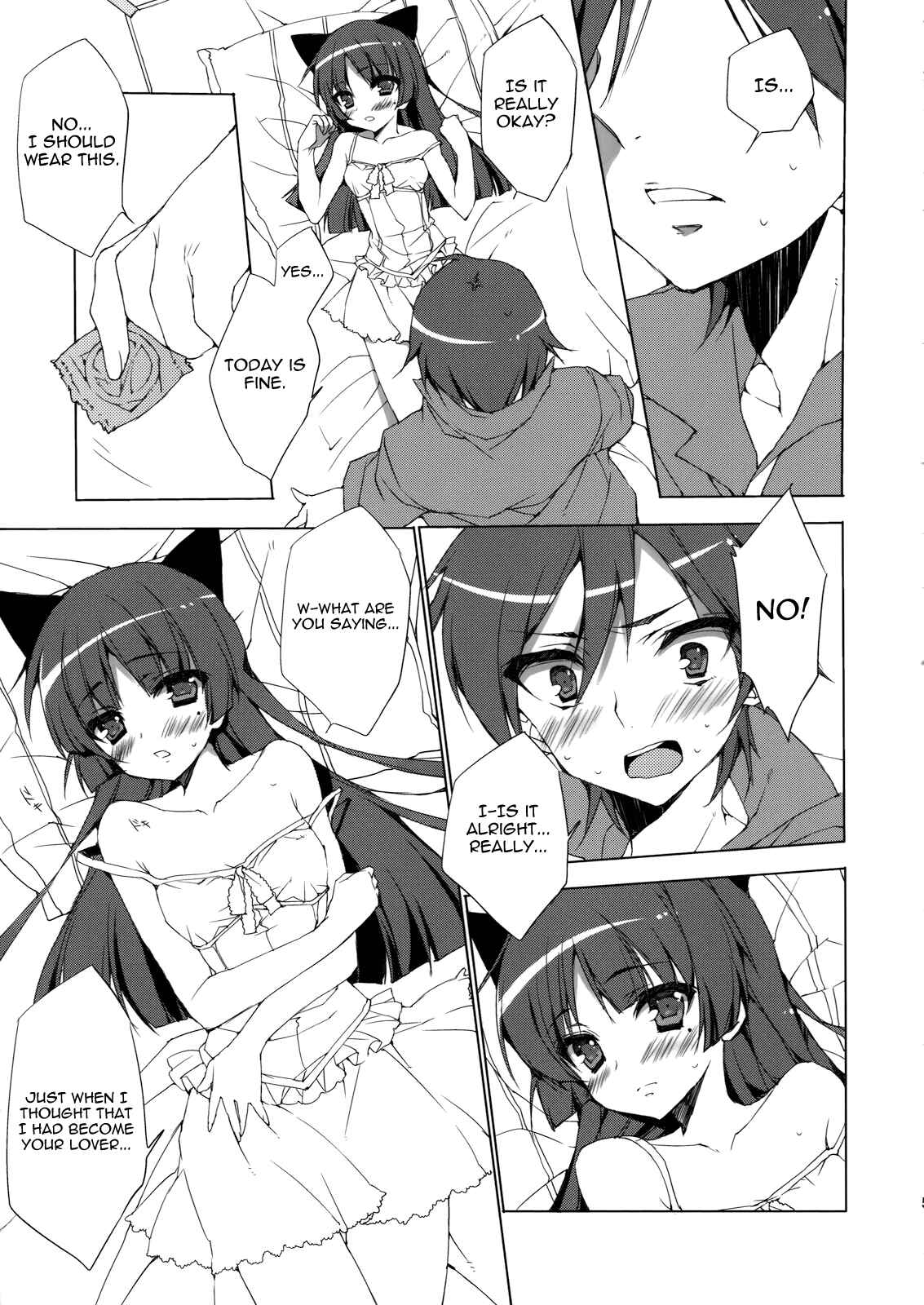 Page 4 Chapter Unknown_732c Ore no Imouto ga Konna ni Kawaii Wake ga Nai - Senpai, Kuroneko desu. (Doujinshi)