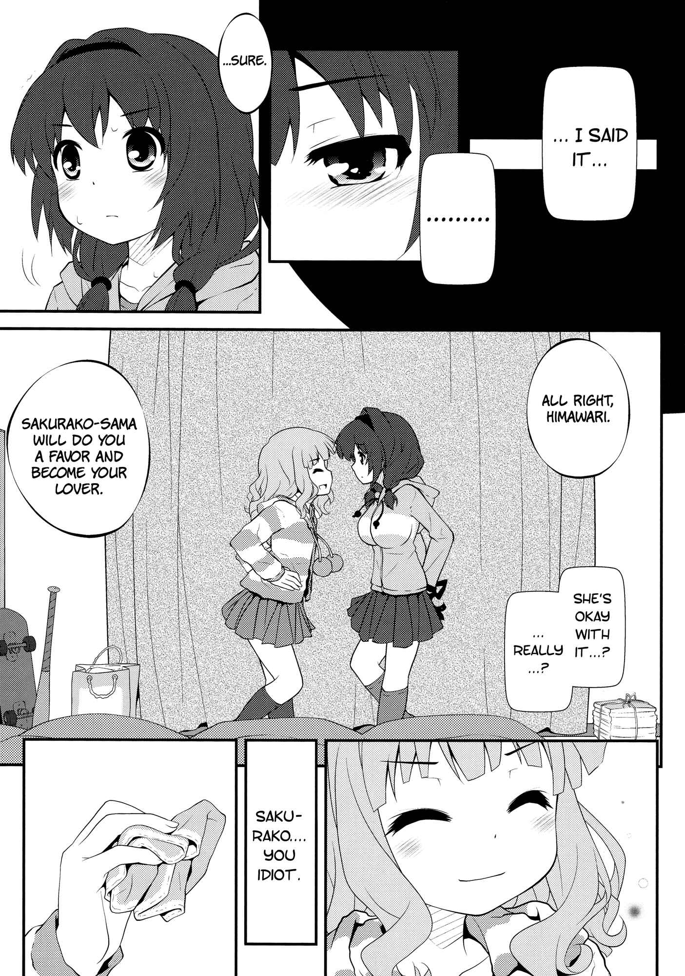 Page 13 Chapter 4 YuruYuri - Secret Flowers