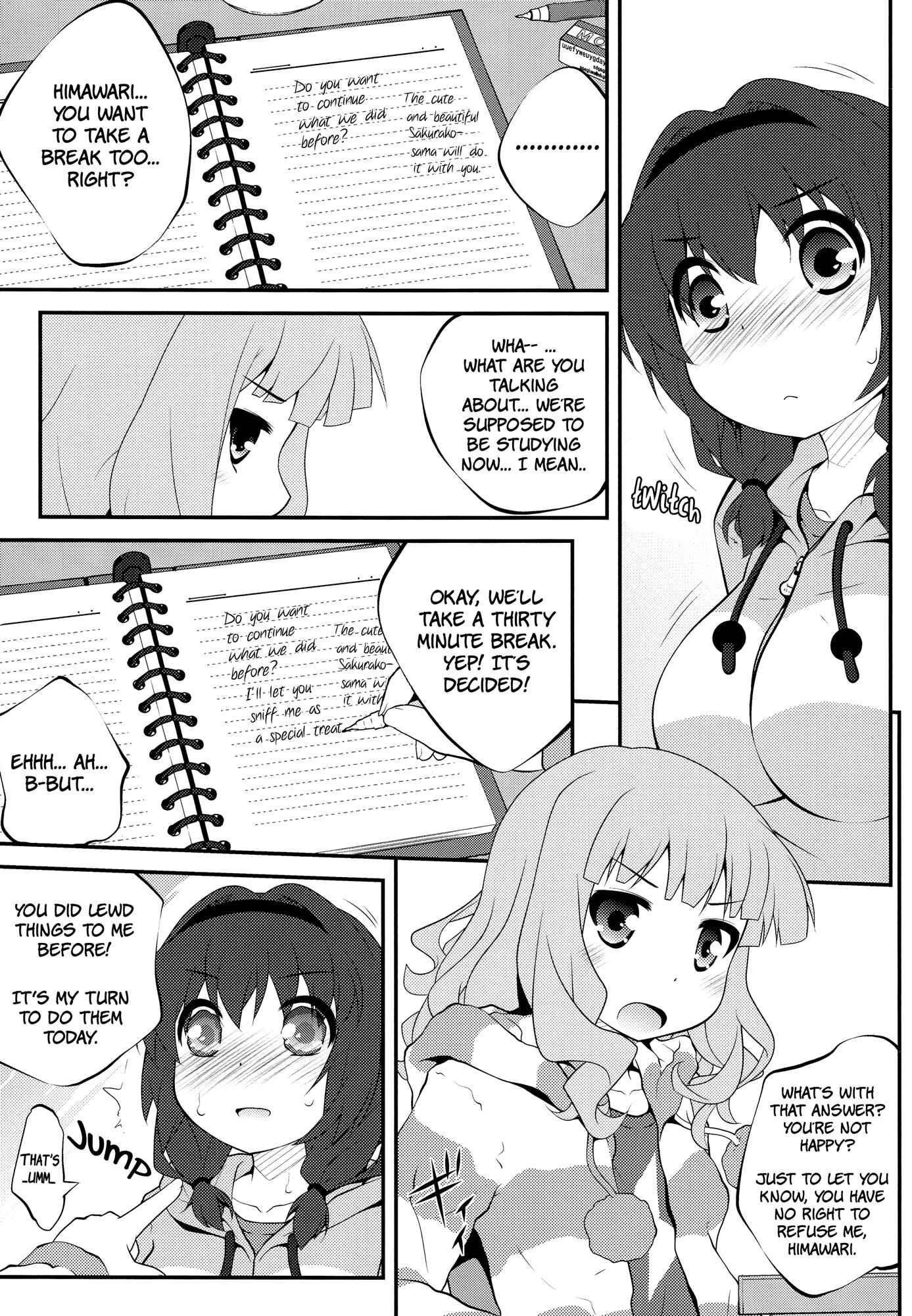 Page 8 Chapter 4 YuruYuri - Secret Flowers