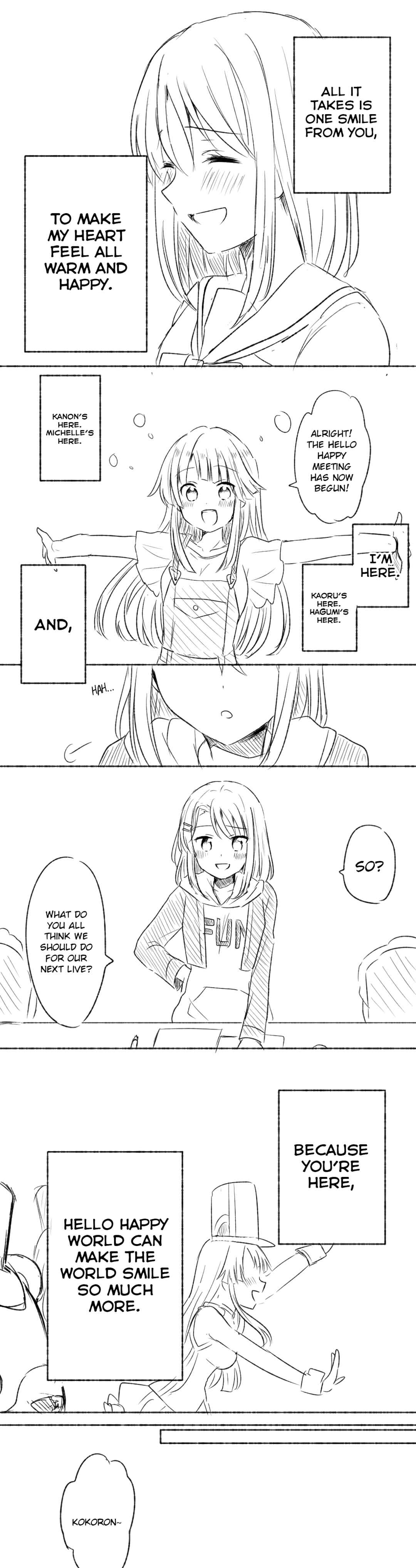 Page 2 Chapter Unknown_3d5c BanG Dream! - I Love Your Smile (Doujinshi)